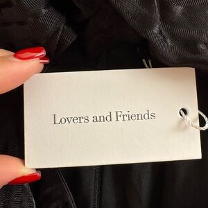 Lovers + Friends Elegant Black Dress